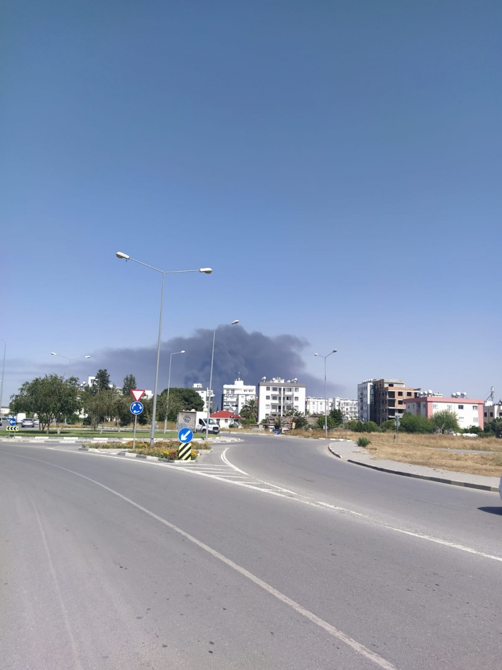 Haspolat'taki yangından görüntüler galerisi resim 5