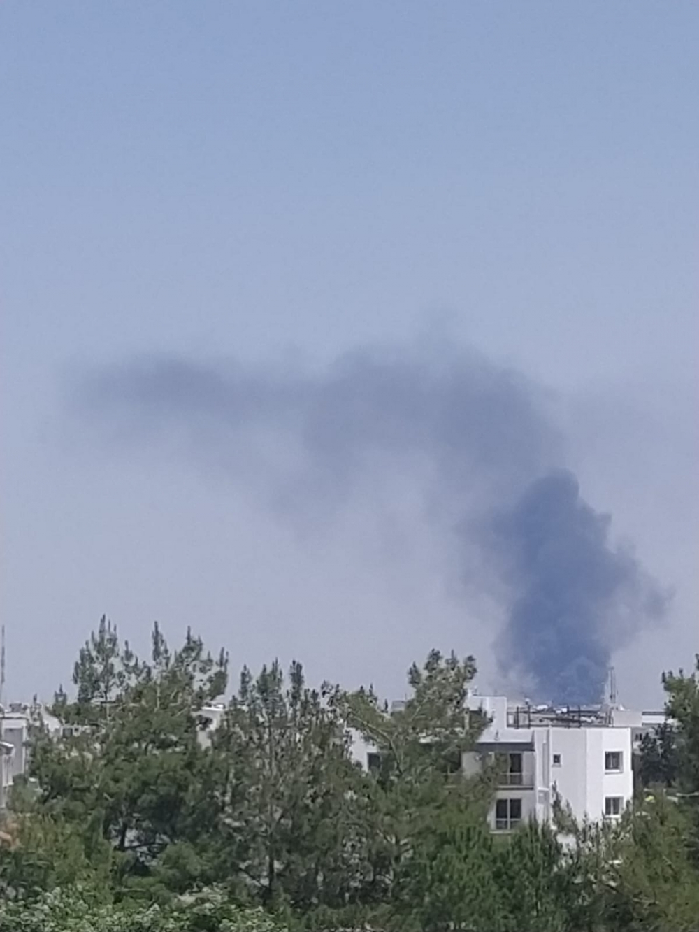 Haspolat'taki yangından görüntüler galerisi resim 6