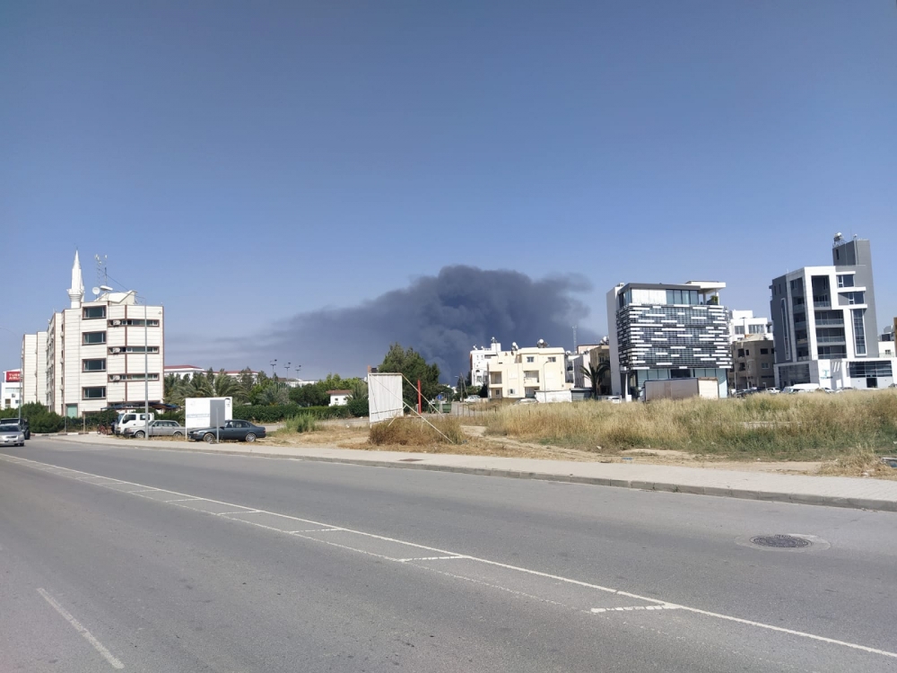 Haspolat'taki yangından görüntüler galerisi resim 7