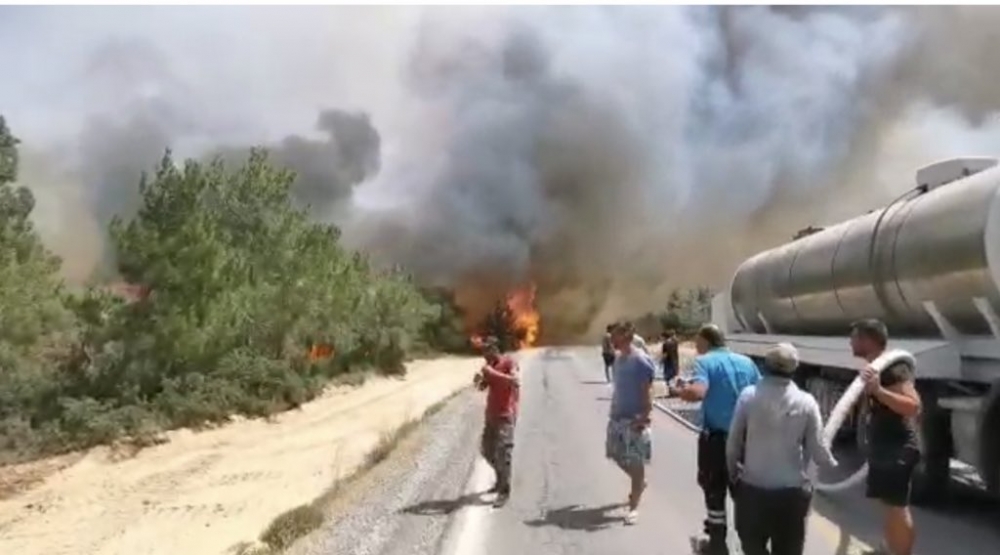 Yangından fotoğraflar galerisi resim 4