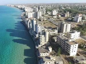 Maraş Belediye Başkanı' Simos Yoannu, 'Hayelet Şehir' açı
