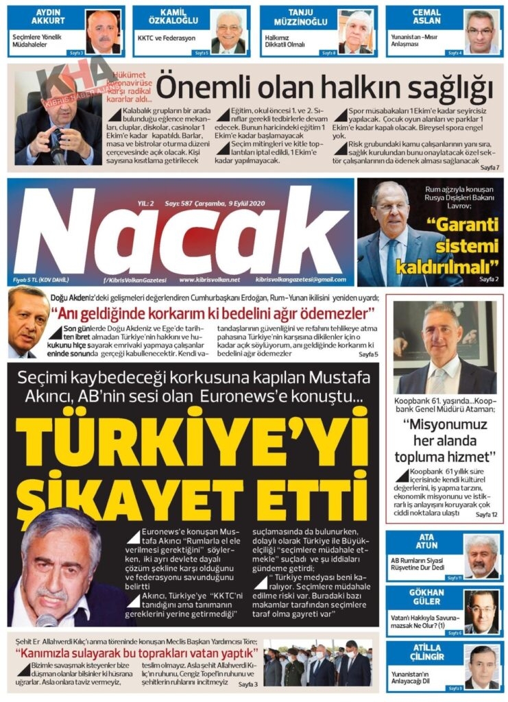 Gazeteler bugün ne yazdı? 9 Eylül 2020 Çarşamba galerisi resim 12