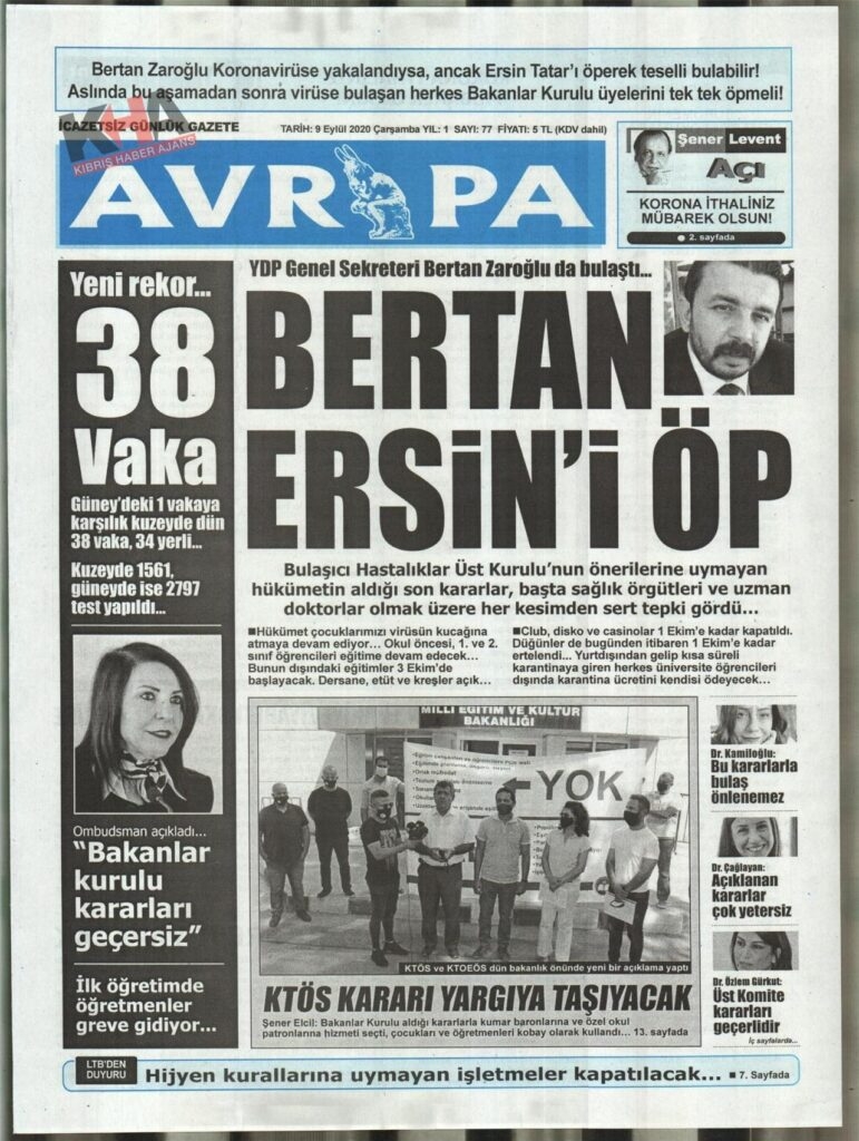 Gazeteler bugün ne yazdı? 9 Eylül 2020 Çarşamba galerisi resim 16