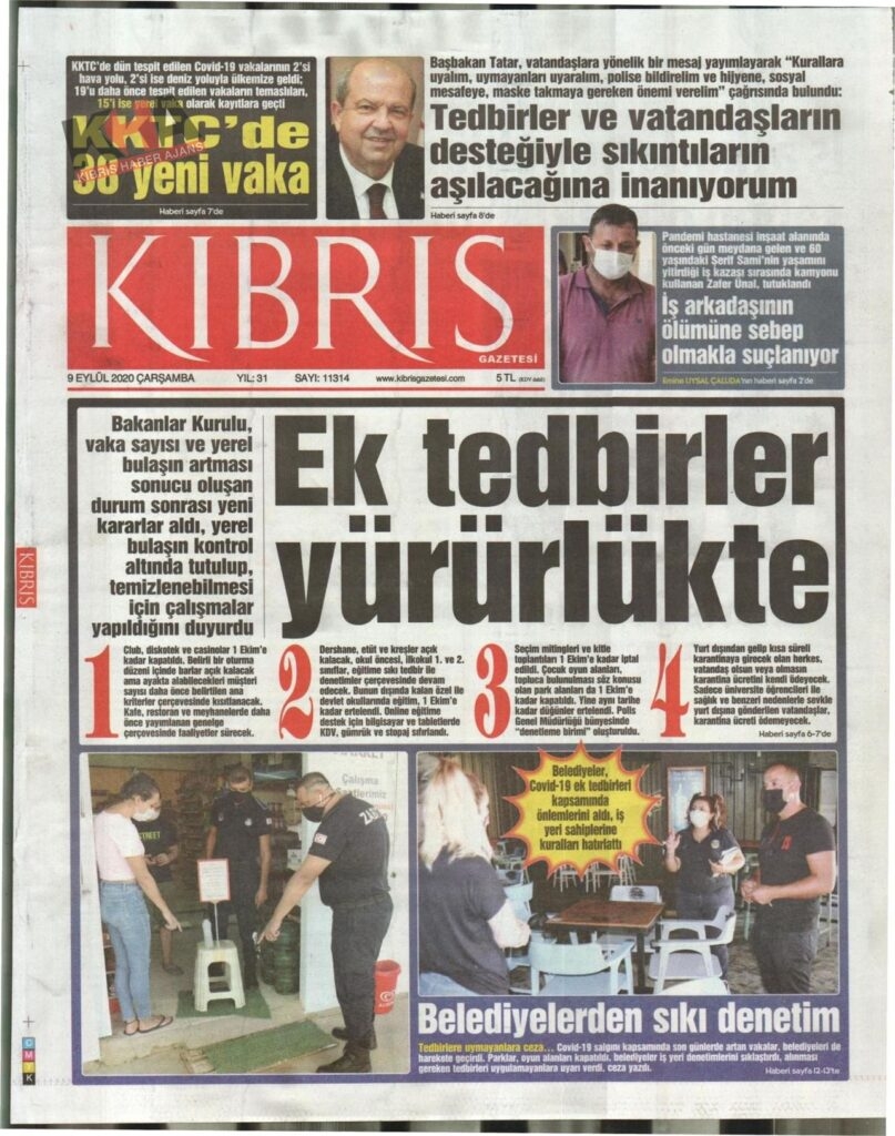 Gazeteler bugün ne yazdı? 9 Eylül 2020 Çarşamba galerisi resim 3