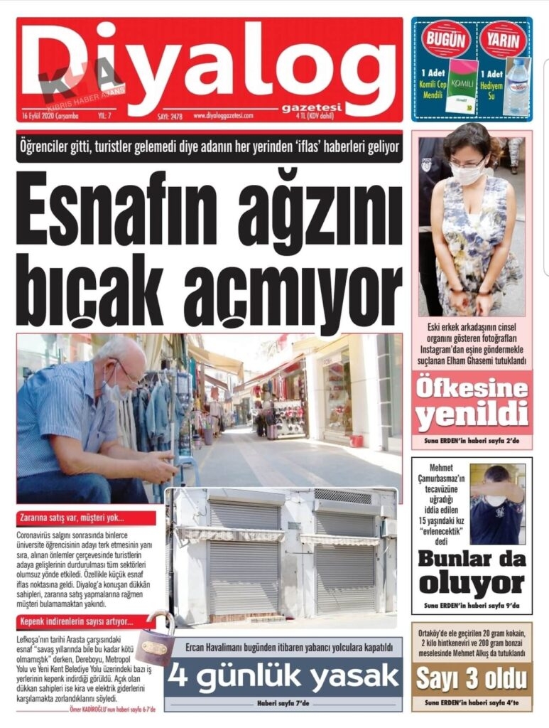 KKTC'de bugün gazeteler ne yazdı? 16 Eylül 2020 Çarşamba galerisi resim 14