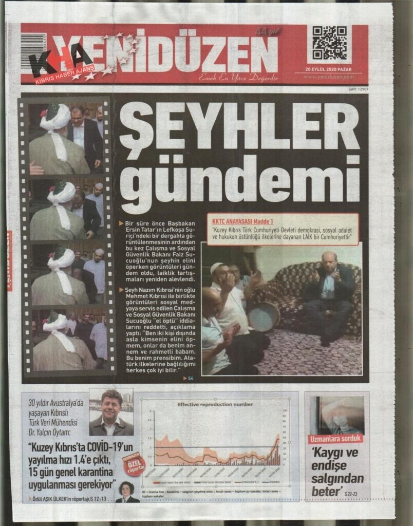 KKTC'de gazeteler ne yazdı? 20 Eylül 2020 Pazar galerisi resim 7