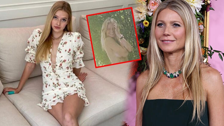 Gwyneth Paltrow'un çıplak doğum günü pozundan kızı utandı galerisi resim 1