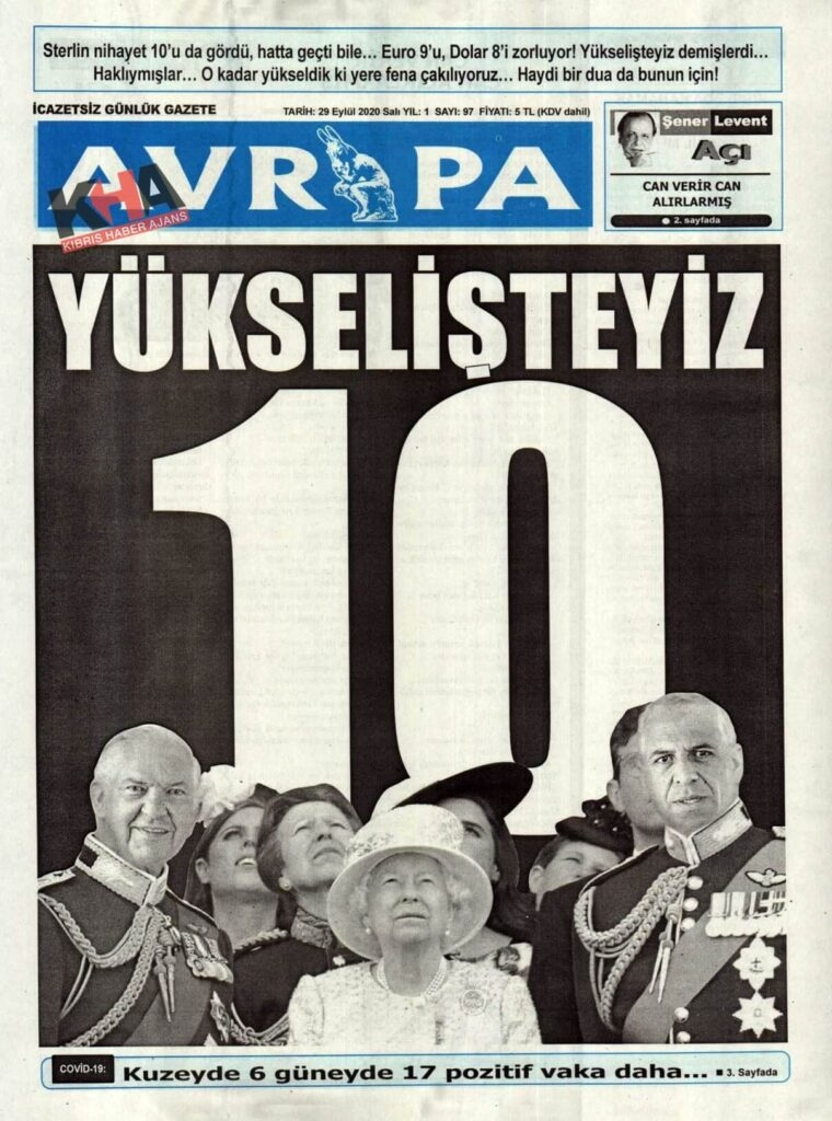 KKTC'de gazeteler bugün ne yazdı? 29 Eylül 2020 Salı galerisi resim 13