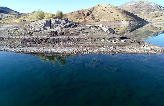 Sular çekilince gün yüzüne çıktı! Köylüler gördükleri manzara karşısında galerisi resim 7