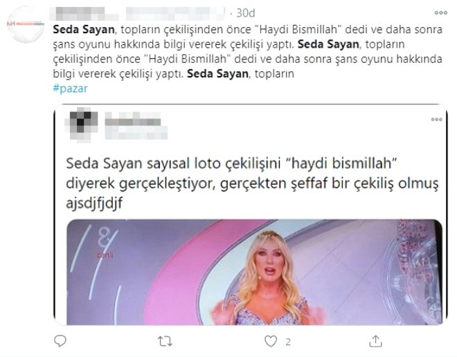 Seda Sayan, Sayısal Loto çekilişini "Haydi Bismillah" diyerek  galerisi resim 4
