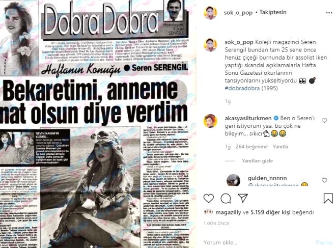 Seren Serengil'in "Bekaretimi anneme inat olsun diye verdim&qu galerisi resim 5