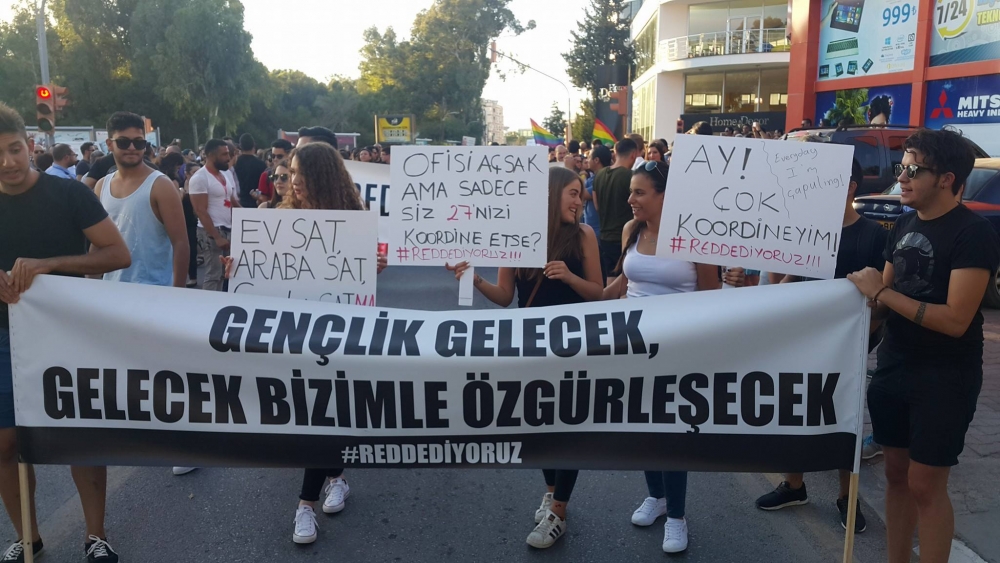 Yüzlerce Genç  Lefkoşa'da Koordinasyon Ofisini #Reddediyor galerisi resim 20