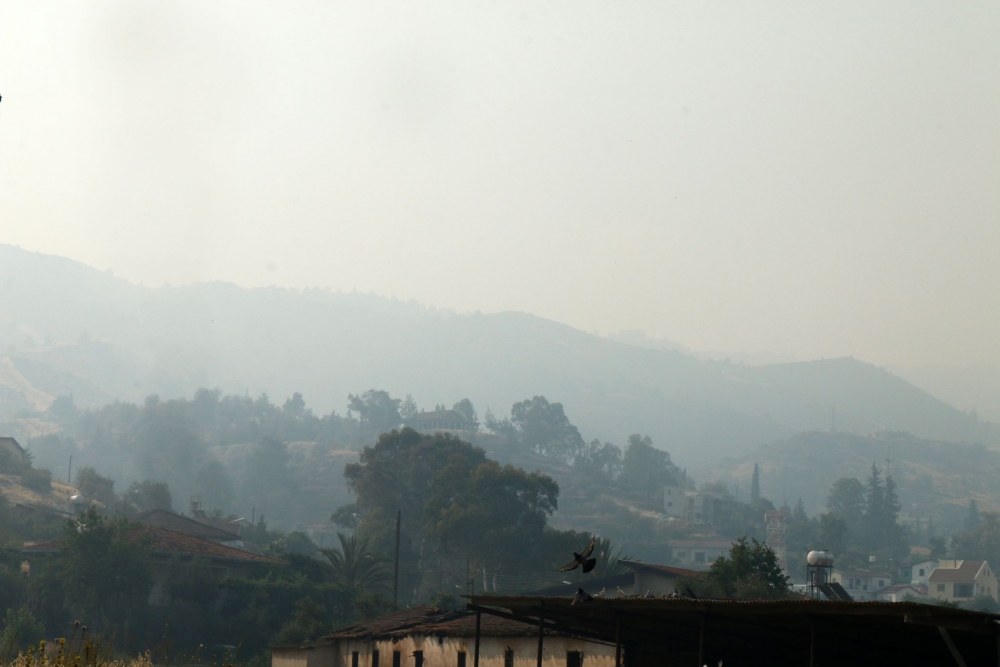 Yangın 2 can aldı. İşte Trodos'taki büyük yangından fotoğraflar galerisi resim 17