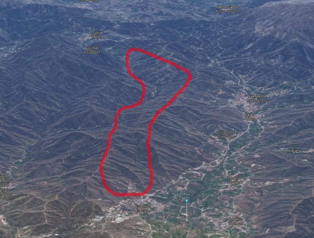 Yangın 2 can aldı. İşte Trodos'taki büyük yangından fotoğraflar galerisi resim 20