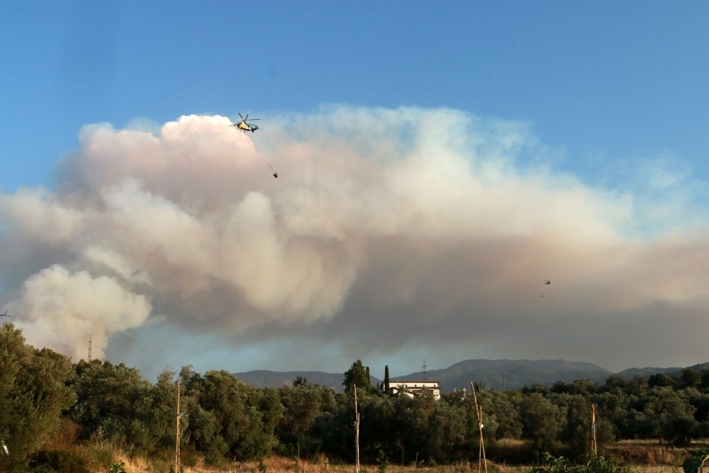Yangın 2 can aldı. İşte Trodos'taki büyük yangından fotoğraflar galerisi resim 25
