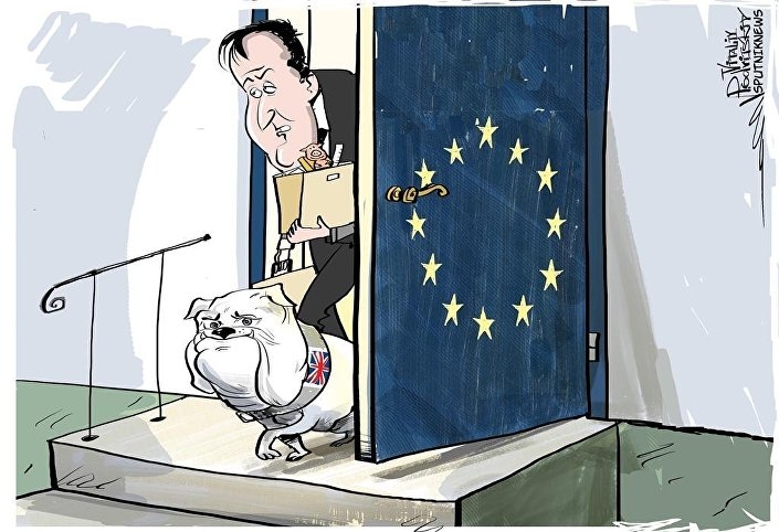 İngiltere AB'den çıkar mı? İşte Karikatürler galerisi resim 20