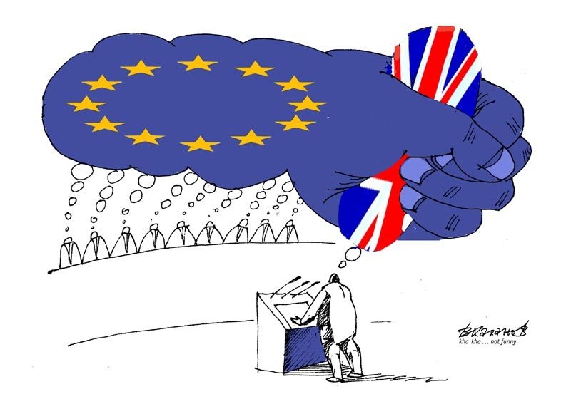 İngiltere AB'den çıkar mı? İşte Karikatürler galerisi resim 6