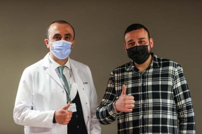 Zor nefes alıp veriyordu! 102 kilo veren gencin son hali inanılmaz galerisi resim 6