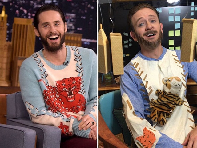 Ünlülerin Fotoğraflarını Taklit Eden Adam Güldürdü galerisi resim 14