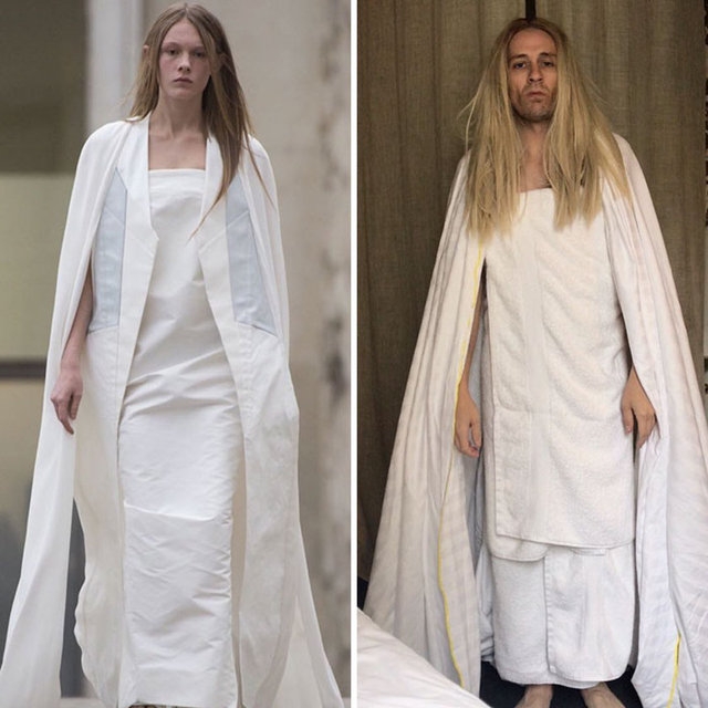 Ünlülerin Fotoğraflarını Taklit Eden Adam Güldürdü galerisi resim 15