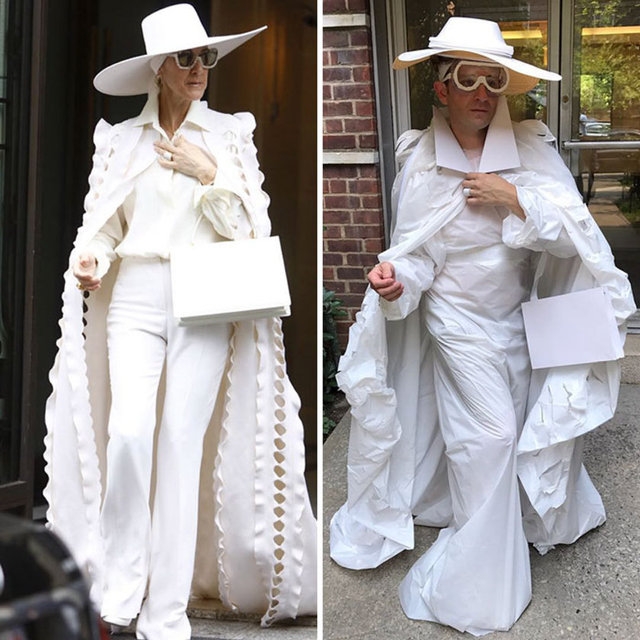 Ünlülerin Fotoğraflarını Taklit Eden Adam Güldürdü galerisi resim 3