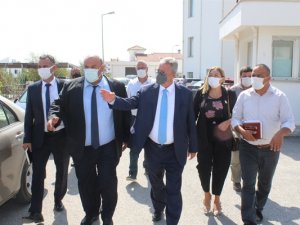 İçişleri Bakanı Evren, İskele'yi Ziyaret Etti