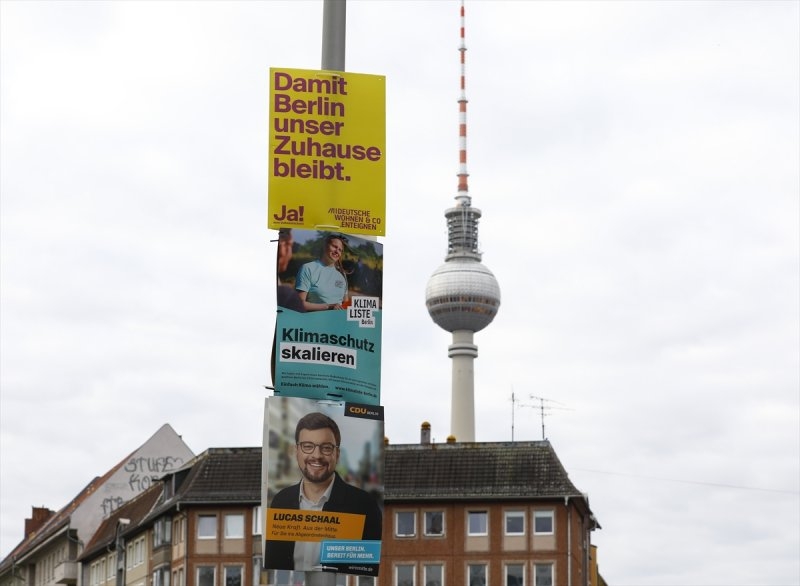 Almanya'da seçim atmosferi galerisi resim 12