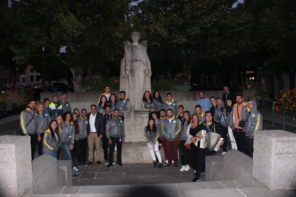 Pergamalı folklor ekibinden Fransa çıkarması! galerisi resim 26