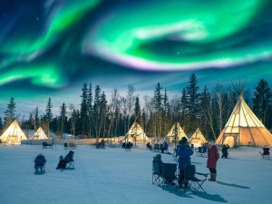 İskoçya semalarında Kuzey Işıkları
