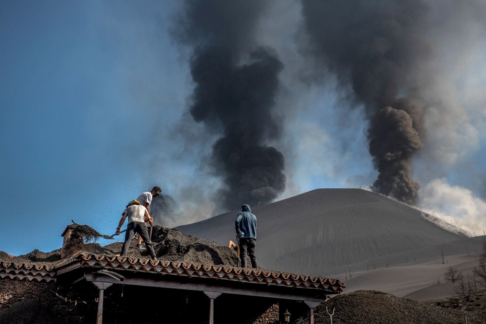 La Palma'da kabus sürüyor! İşte o dramatik fotoğraflar... galerisi resim 20