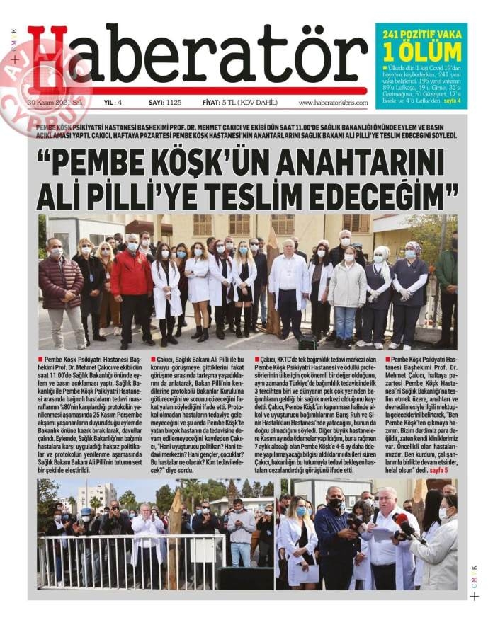 KKTC'de Gazeteler Bugün Ne Manşet Attı? (30 Kasım 2021) galerisi resim 7