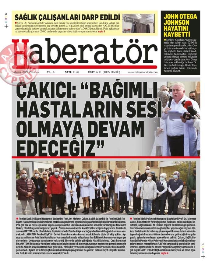 KKTC'de Gazeteler Bugün Ne Manşet Attı? (6 Aralık 2021) galerisi resim 8