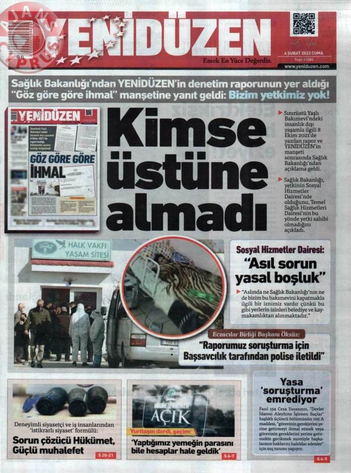 KKTC'de Gazeteler Bugün Ne Manşet Attı? 4 Şubat 2022 galerisi resim 5