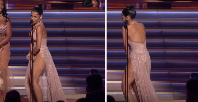 Ödül töreninde ilginç anlar! Tuvaletteyken ismi anons edilen ünlü şarkıc galerisi resim 1