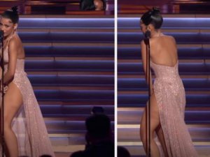 Ödül töreninde ilginç anlar! Tuvaletteyken ismi anons edilen ünlü şarkıc