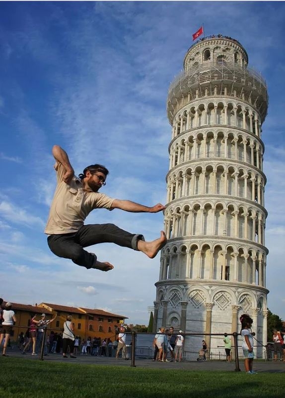 Yolunuz düşerse diye “Pisa Kulesi" pozları! galerisi resim 14