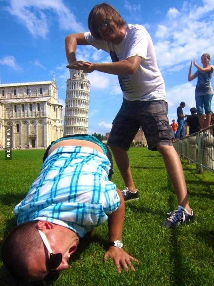 Yolunuz düşerse diye “Pisa Kulesi" pozları! galerisi resim 5