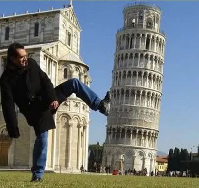 Yolunuz düşerse diye “Pisa Kulesi" pozları! galerisi resim 7