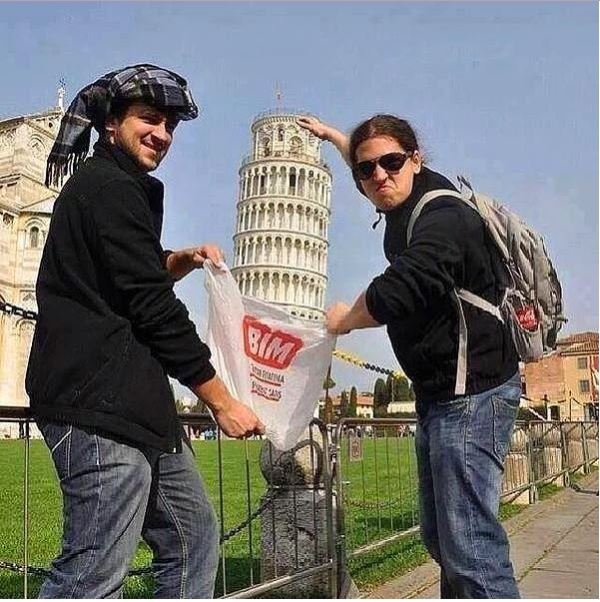 Yolunuz düşerse diye “Pisa Kulesi" pozları! galerisi resim 8