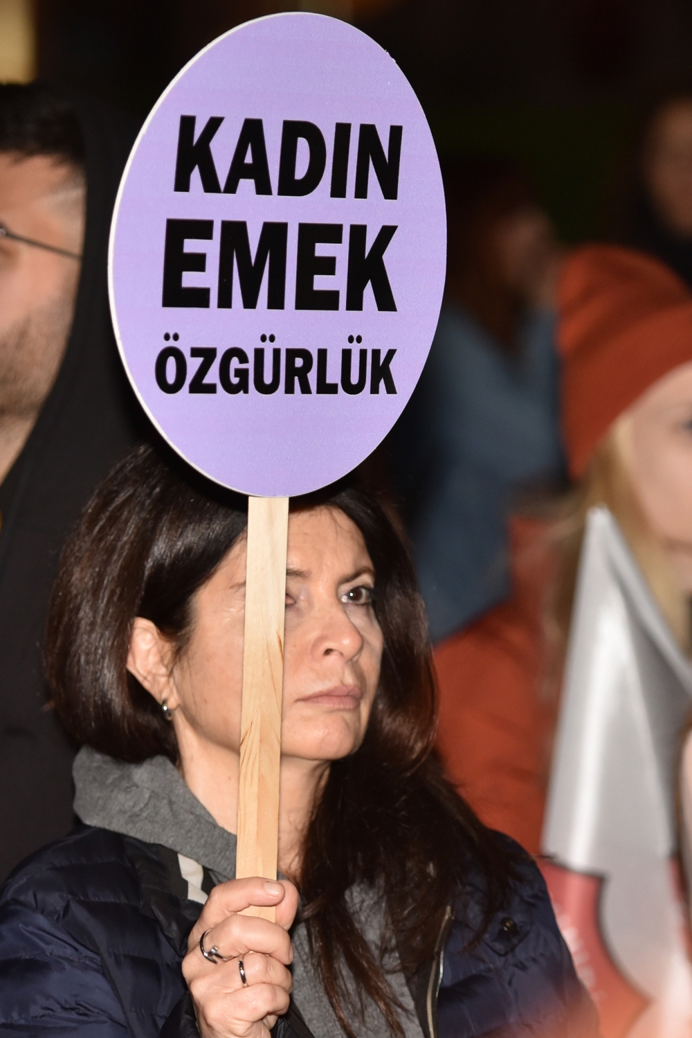 8 Mart Dünya Emekçi Kadınlar Günü yürüyüşü yapıldı galerisi resim 4