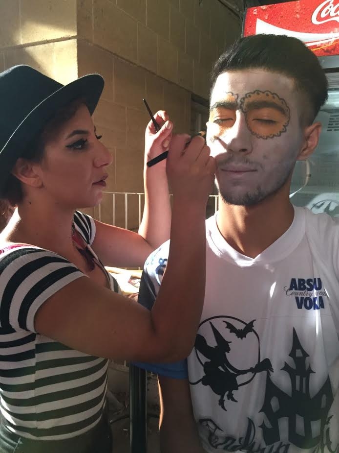 YDÜ'de öğrencilerin "Cadılar Bayramı" hüneri galerisi resim 10