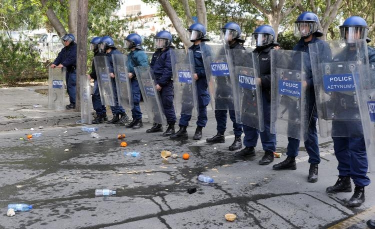 Fotoğraflarla güney Lefkoşa'daki öğrenci eylemi galerisi resim 11