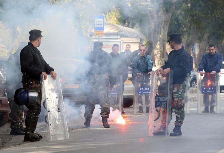 Fotoğraflarla güney Lefkoşa'daki öğrenci eylemi galerisi resim 3