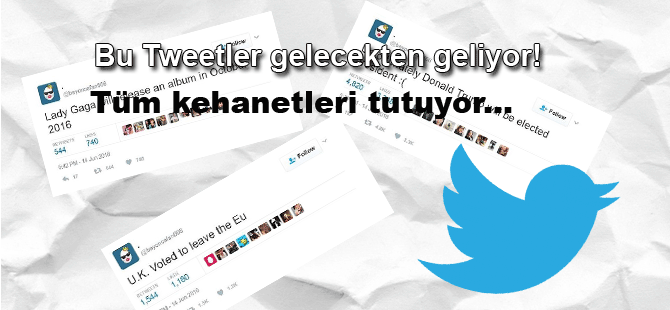 Kehanetleri tutuyor gelecekten yazıyor! galerisi resim 1