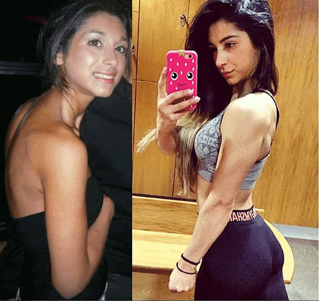 Anoreksiya Hastalığını Yenerek Ünlü Bir Fitness Modeli Olan Kadın galerisi resim 1