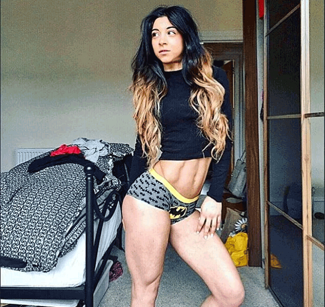 Anoreksiya Hastalığını Yenerek Ünlü Bir Fitness Modeli Olan Kadın galerisi resim 3