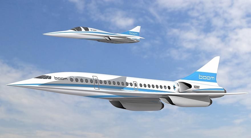 Yeni süpersonik yolcu uçağı geliyor galerisi resim 1