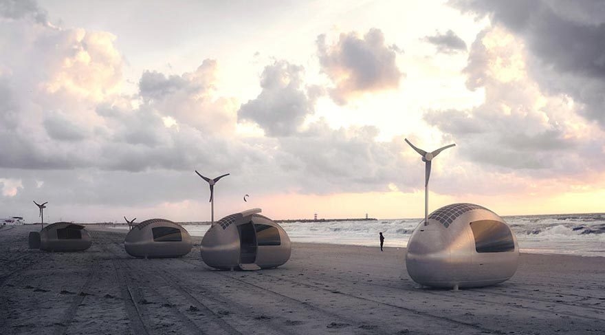 Güneş enerjisiyle çalışan modern çadır: Eko-kapsül galerisi resim 8