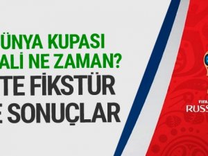 İşte Dünya Kupası'na damga vuran maçların fikstür ve sonuçları