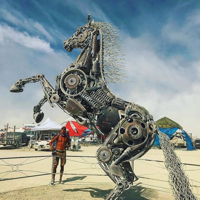 Dünyanın en sıradışı festivali: Burning Man galerisi resim 18